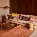 Bonnie and Neil | Cushion 60x40cm | Buttercup Brown Bonnie and Neil | Cushion 60x40cm | Buttercup Brown